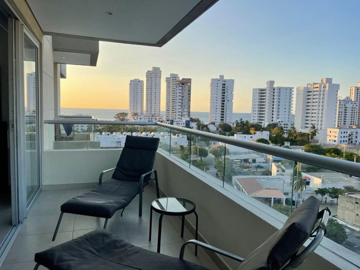 Beautiful Sea View Apartment Santa Marta  Luaran gambar