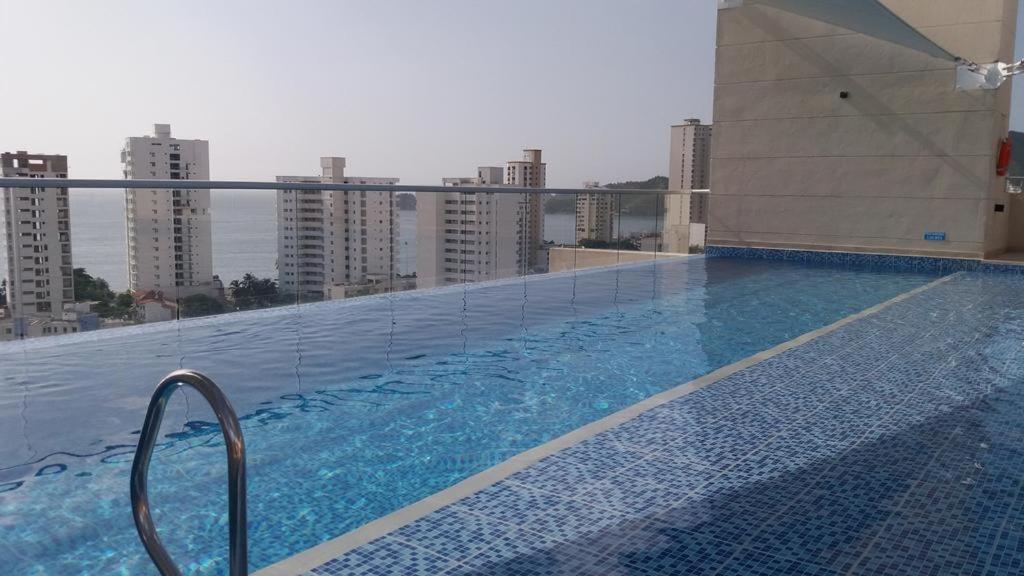 Beautiful Sea View Apartment Santa Marta  Luaran gambar